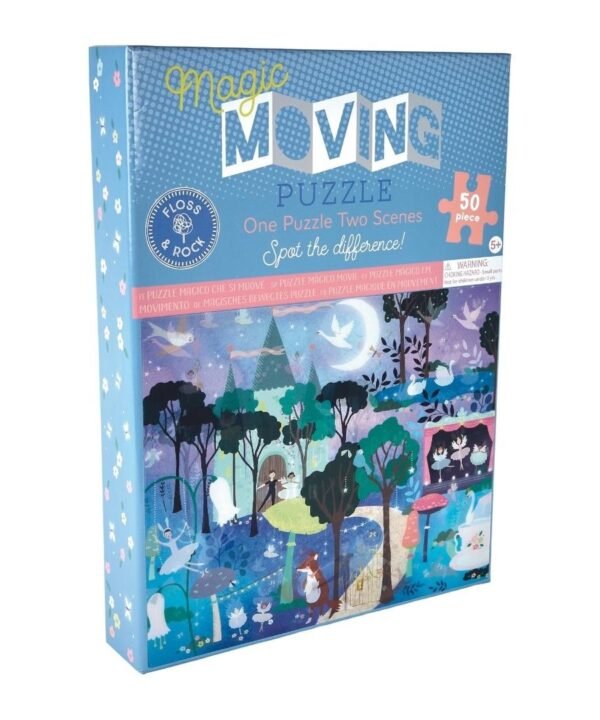 Vaizdą keičianti dėlionė, Užburtoji, 50 det.