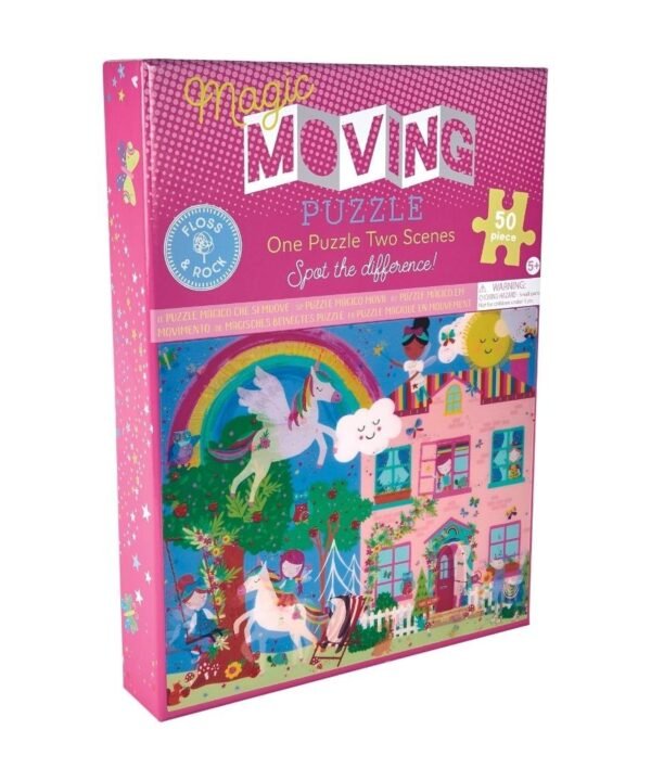 Vaizdą keičianti dėlionė, Vaivorykštė, 50 det.