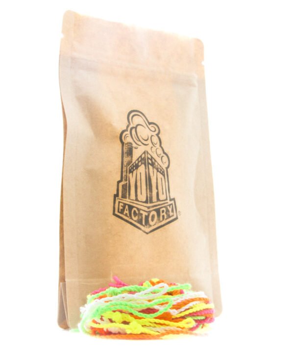 YoYo žaislo virvelės, margos