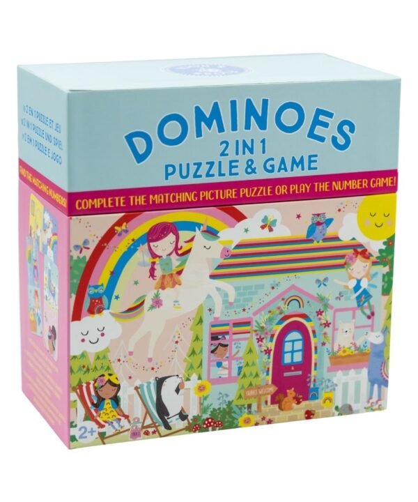 Žaidimas domino-dėlionė 2in1, Vaivorykštės fėja