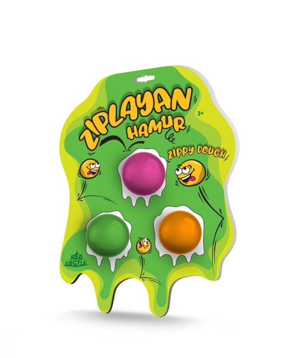 Red Castle šokinėjančio modelino rinkinys, 3x5 g