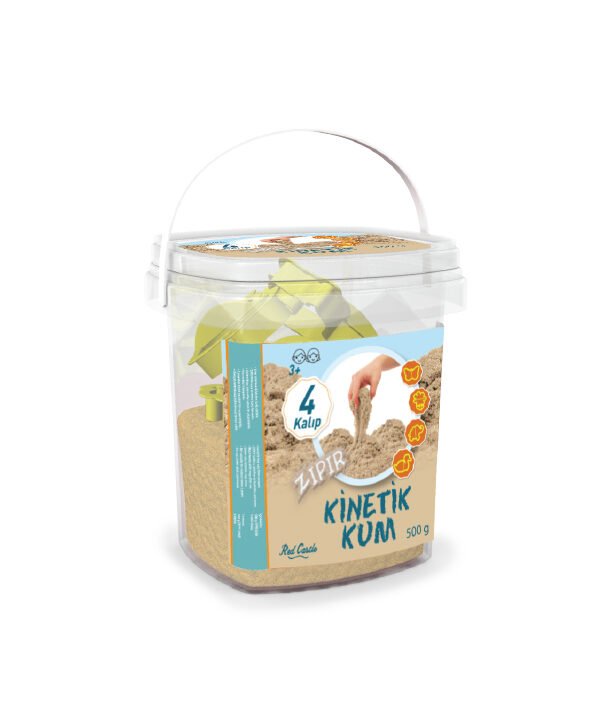 Red Castle kinetinis smėlis, natūralios spalvos 500 g