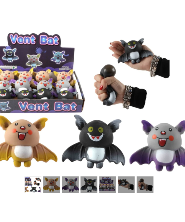 Antistresinis šikšnosparnis 10 cm suspaudžiamas