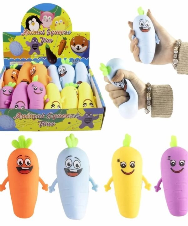 Antistresinė suspaudžiama morka 14,5 cm