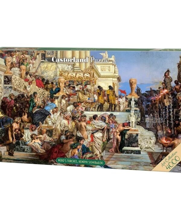 Castorland dėlionė ART kolekcija Nero's Torches, Henryk Siemiradzki 4000 det.