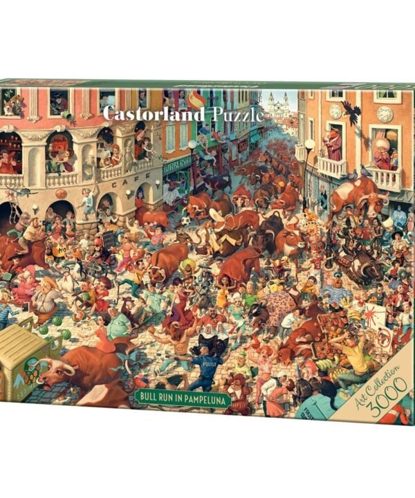 Castorland dėlionė ART kolekcija Bull Run in Pampeluna 3000 det.