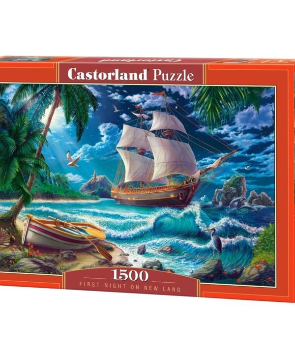Castorland dėlionė First Night on New Land 1500 det.