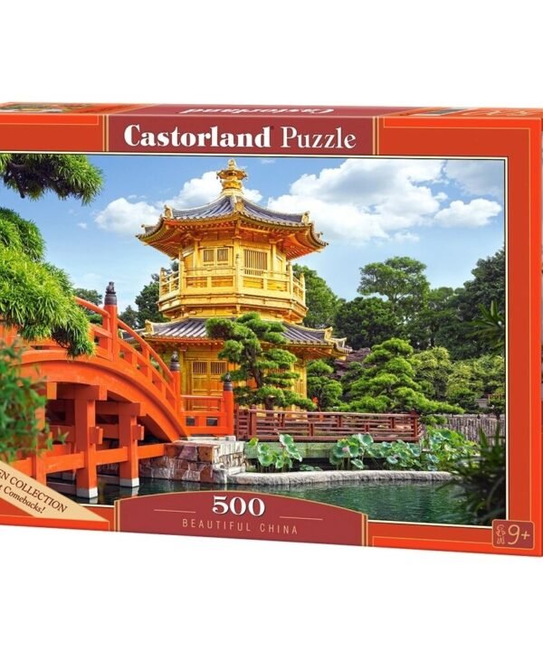 Castorland dėlionė China Garden, Hong Kong 500 det
