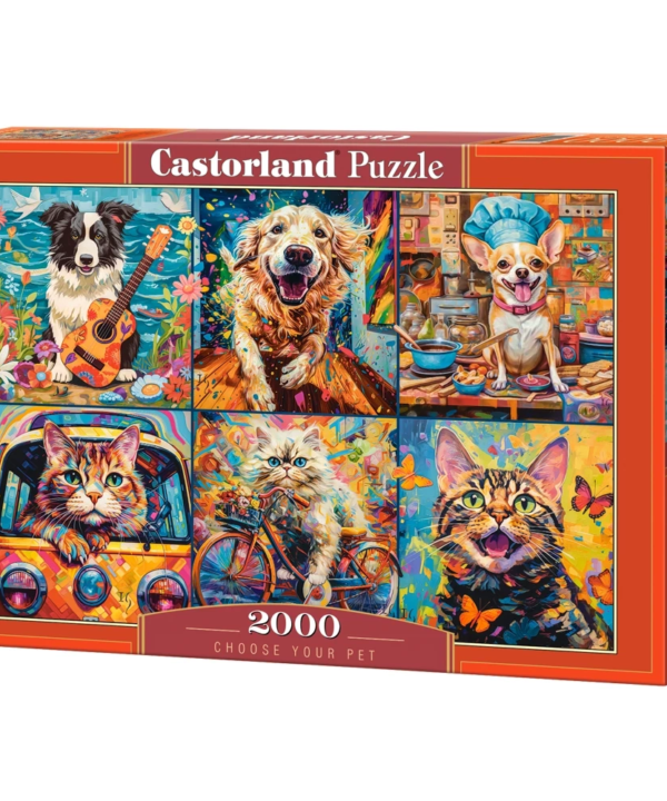 Castorland dėlionė Choose Your Pet  2000 det.