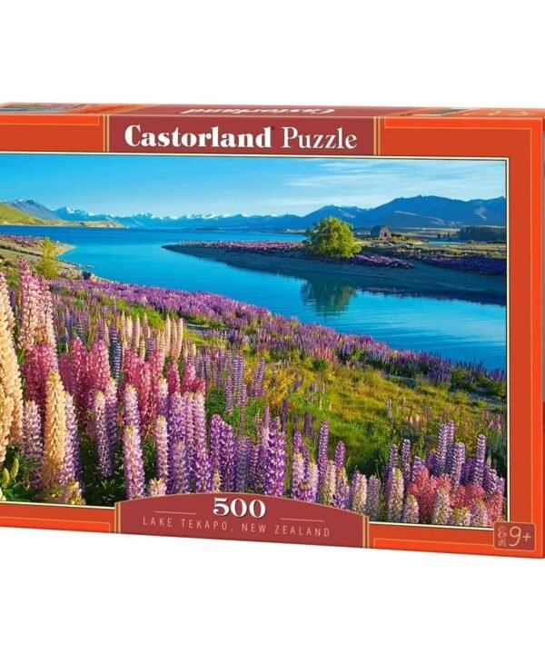 Castorland dėlionė Lake Tekapo New Zealand 500 det.