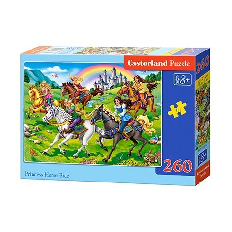 Castorland dėlionė PRINCESS HORSE RIDE 260 det.