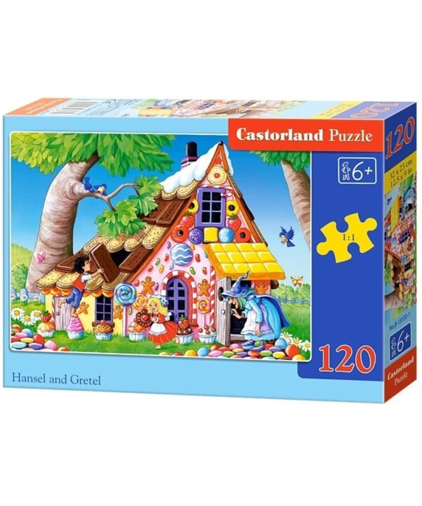 Castorland dėlionė Hansel and Gretel 120 det.