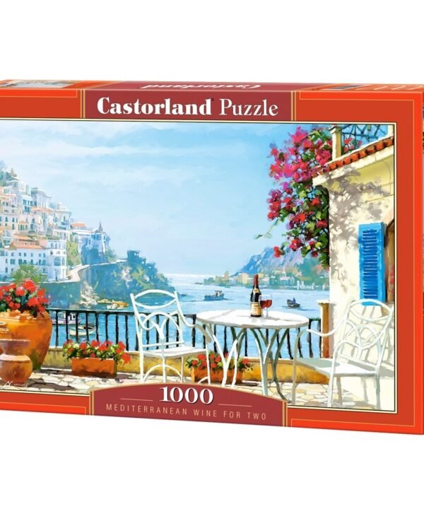 Castorland dėlionė Mediterranean Wine for Two 1000 det.