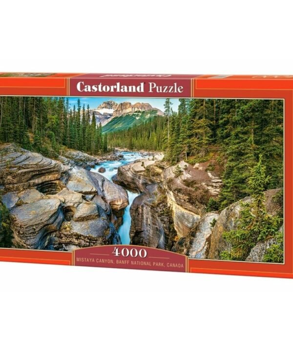 Castorland dėlionė Mistaya Canyon, Banff National Park, Canada 4000 det.