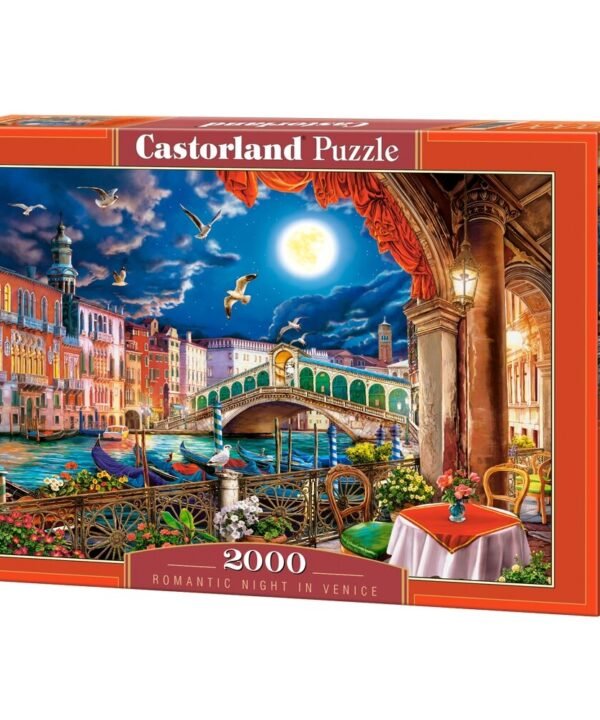 Castorland dėlionė Romantic Night in Venice  2000 det.