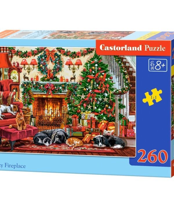Castorland dėlionė Cozy Fireplace 260 det.
