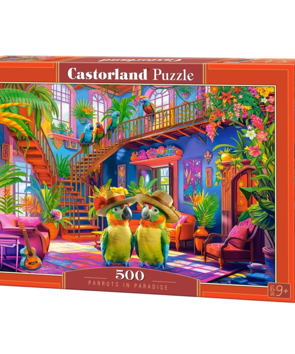 Castorland dėlionė Parrots in Paradise 500 det