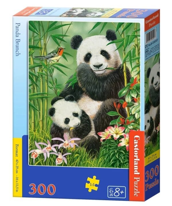 Castorland dėlionė Panda Brunch 300 det.