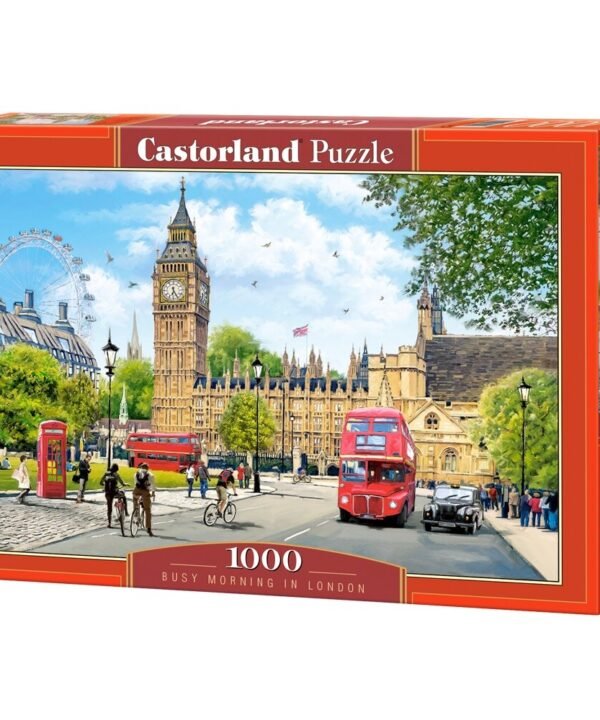 Castorland dėlionė Busy Morning in London 1000 det.