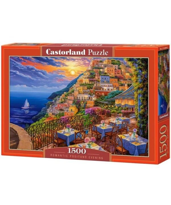 Castorland dėlionė Romantic Positano Evening 1500 det.