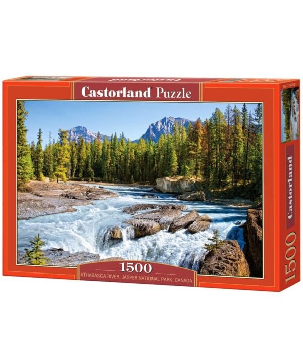 Castorland dėlionė Athabasca River Jasper National Park Canada 1500 det.