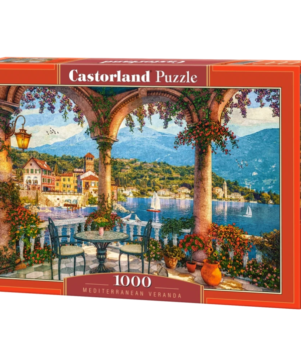 Castorland dėlionė Mediterranean Veranda 1000 det.