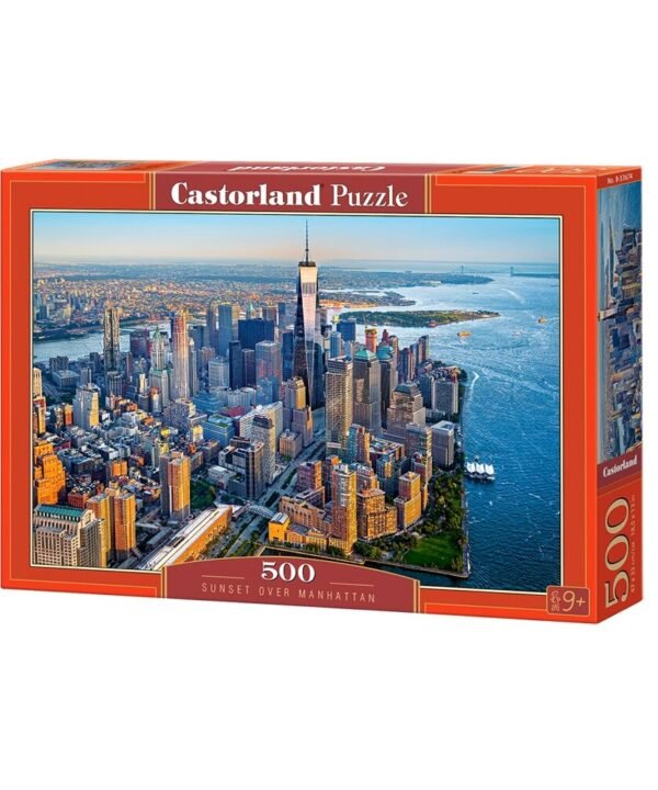 Castorland dėlionė Sunset over Manhattan 500 det