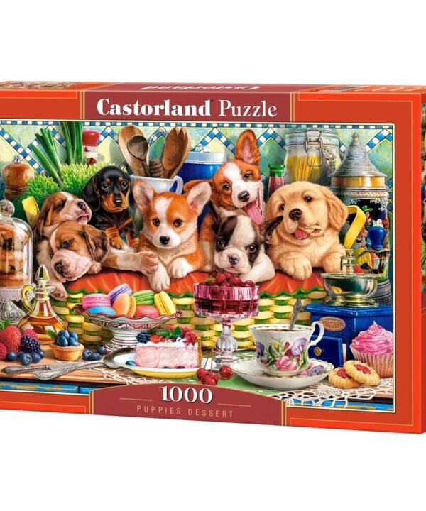 Castorland dėlionė Puppies Dessert 1000 det.