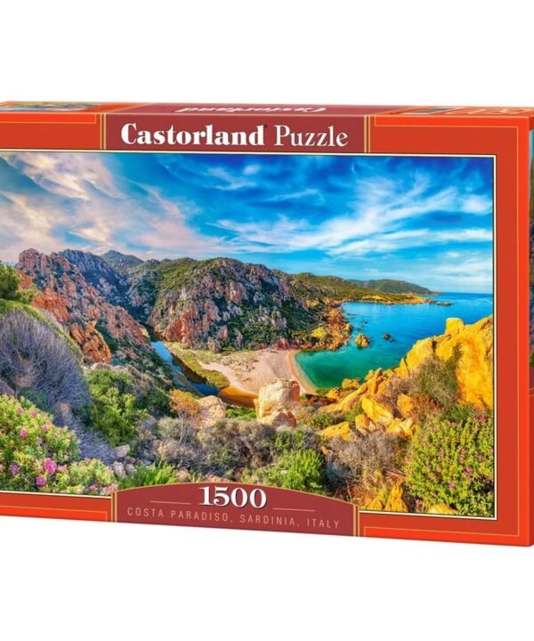 Castorland dėlionė Costa Paradiso, Sardinia, Italy 1500 det.