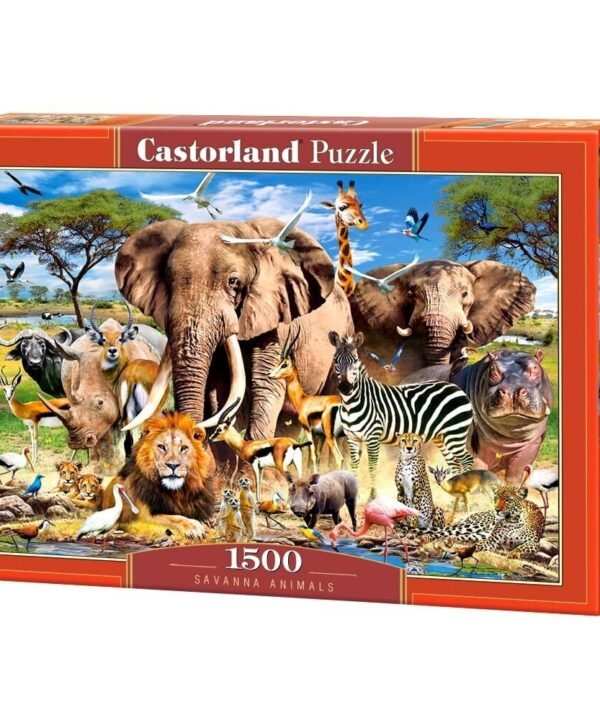 Castorland dėlionė Savanna Animals 1500 det.