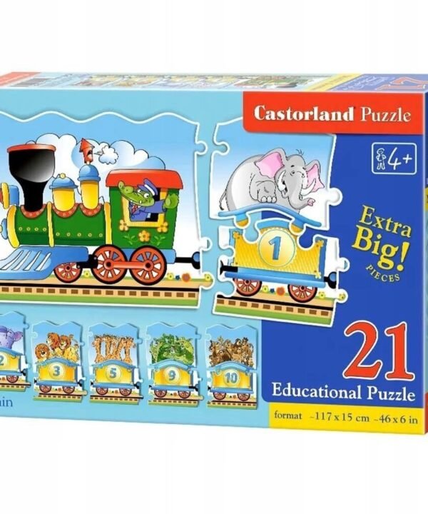 Castorland dėlionė Train 21 det.