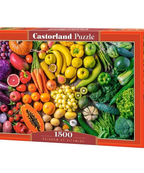 Castorland dėlionė Rainbow of Vitamins 1500 det.