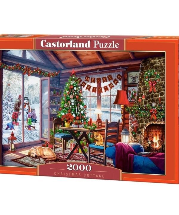 Castorland dėlionė Christmas 2000 det.