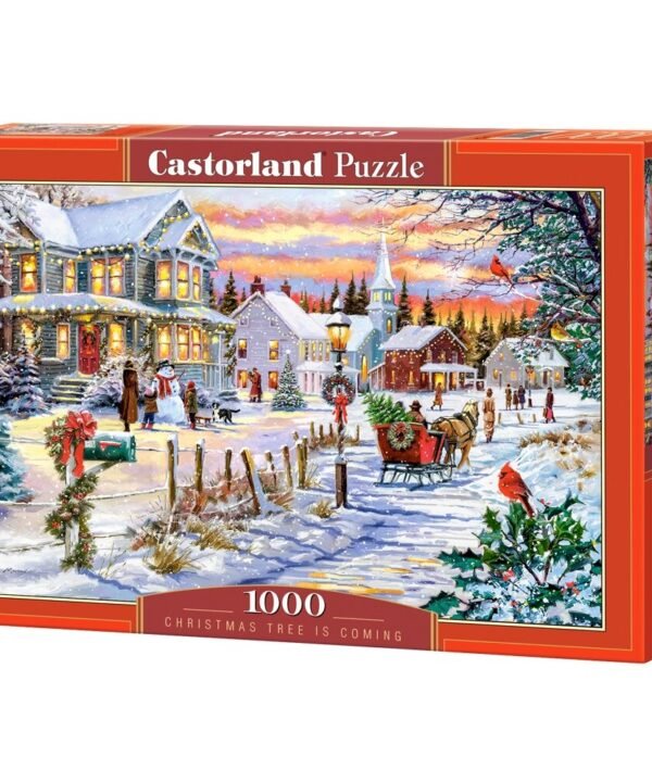 Castorland dėlionė Christmas Tree is  Coming 1000 det.