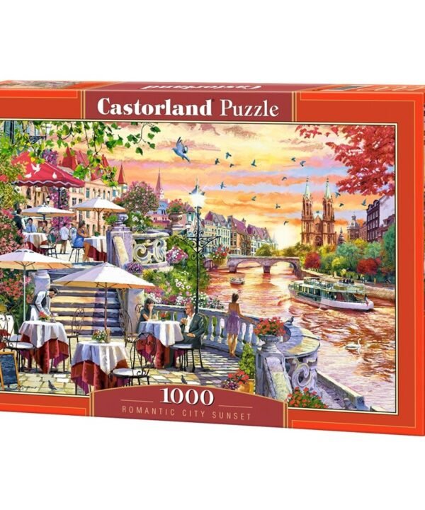 Castorland dėlionė Romantic City Sunset 1000 det.