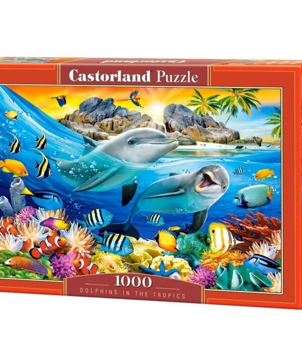 Castorland dėllionė DOLPHINS IN THE TROPICS 1000 det.