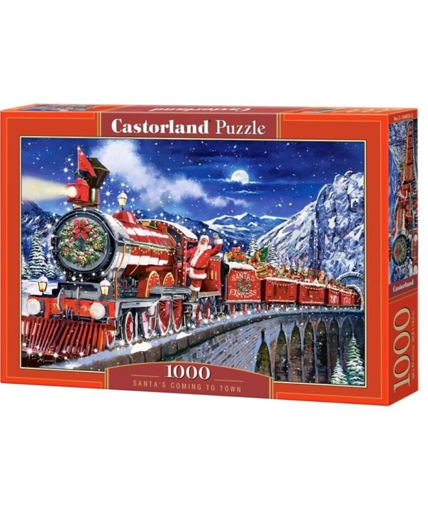 Castorland dėlionė Santas Coming to Town 1000 det.