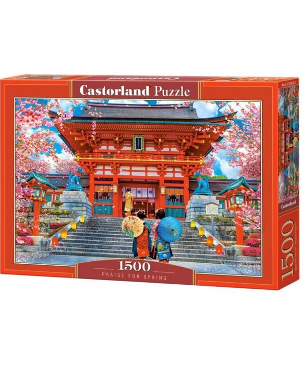 Castorland dėllionė Priaise for spring 1500 det.