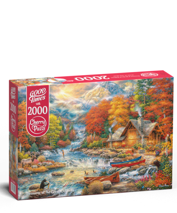 CherryPazzi dėlionė Treasures of the Great Outdoors  2000 det.