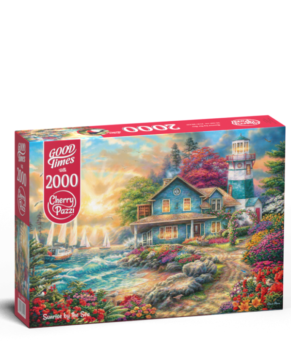 CherryPazzi dėlionė Sunrise by the sea 2000 det.