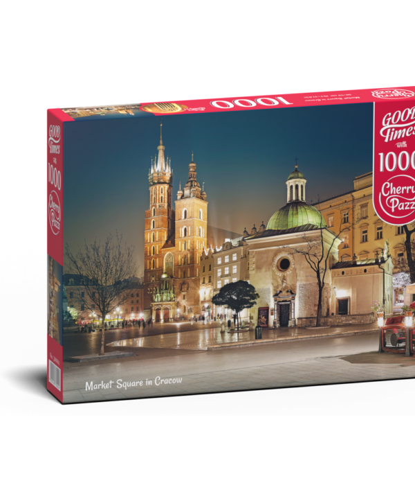 CherryPazzi dėlionė Market square in Cracow 1000 det.