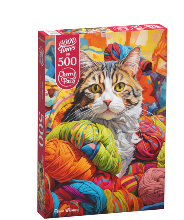 CherryPazzi dėlionė Feline Whimsy 500 det