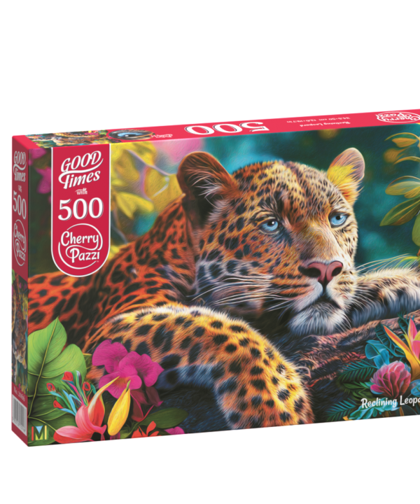 CherryPazzi dėlionė Reclining Leopard 500 det