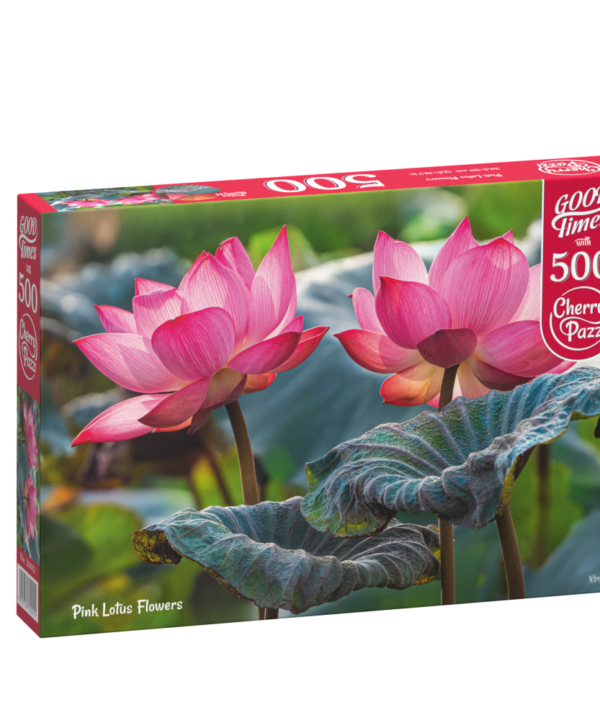 CherryPazzi dėlionė Pink Lotus flowers 500 det