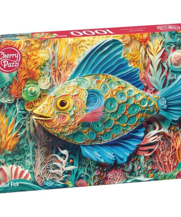 CherryPazzi dėlionė Quilled Fish 1000 det