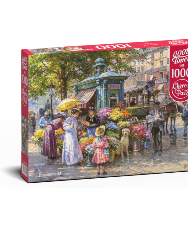 CherryPazzi dėlionė Blumenmarkt 1000 det.