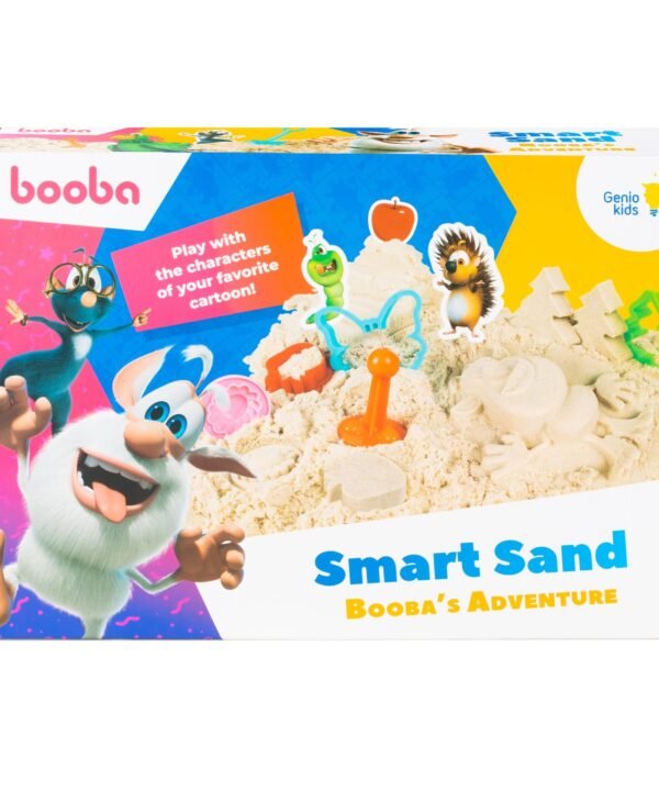 Išmanusis smėlis 1 kg su smėliadėže su 3 formelėmis Booba