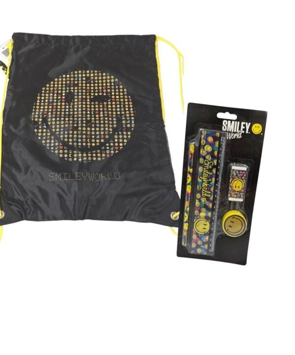 LANNOO sportinis krepšys Smiley World + dovana
