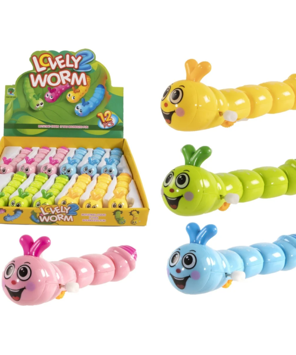 Prisukamas spalvotas vikšras  15 cm