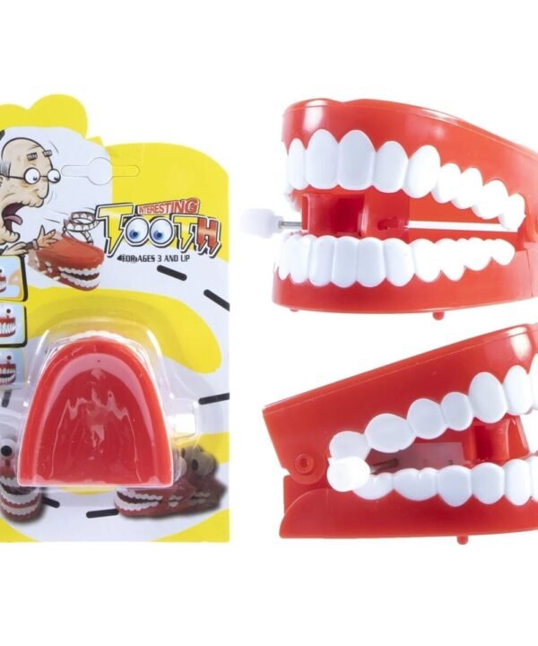 Prisukamas žaislas Dantys